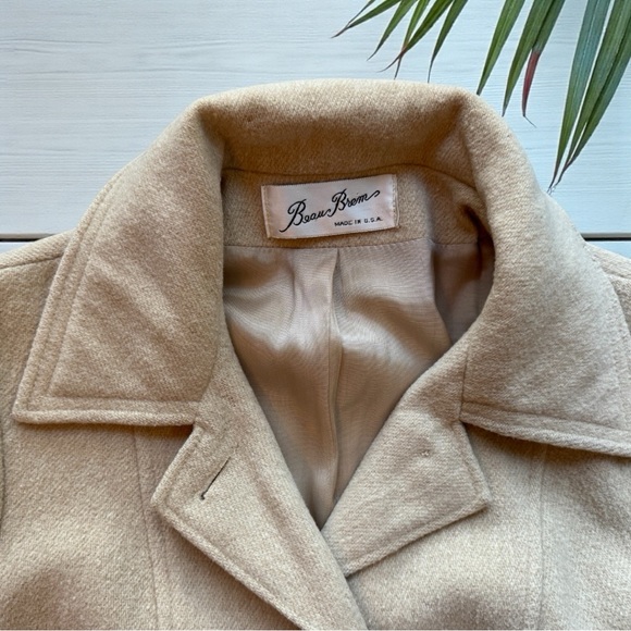Vintage Beau Brumm Wool Coat – Size Small (Tagged 10) – Made in USA - Picture 15 of 16